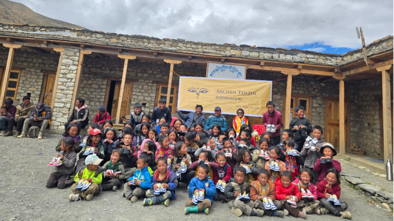 Shoe Distribution for Dolpo Students